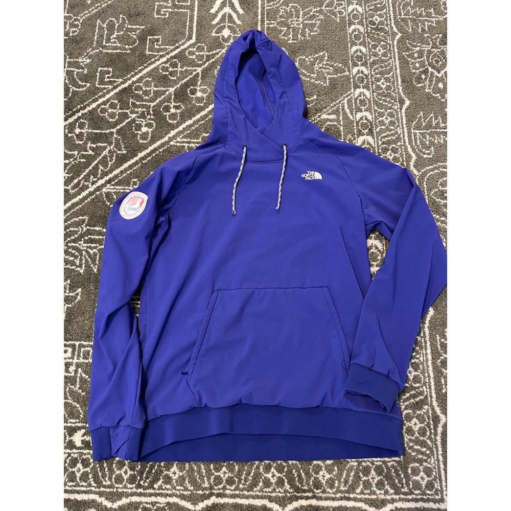 The North Face 2017 Queen Maud Land Expedition Antarctica Hoodie Mens Large Blue